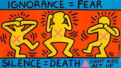 silence haring silence haring